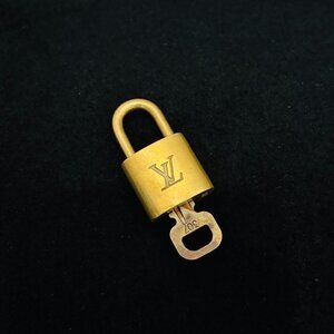 Authentic Gold Louis Vuitton Lock and Key - #307